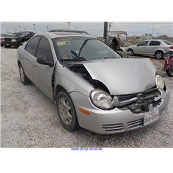 2003 - DODGE NEON//REBUILT SALVAGE