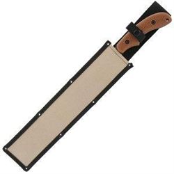 Adventure Parangatang, Brown Zytel Handle,Black Plain,Sheath 617717256035