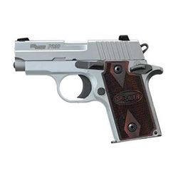 SIG SAUER P238 380 ACP SS 6RD ROSEWOOD 798681421893