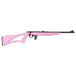 MOSSBERG 802 PLINKSTER 22 LR BL/PINK 18" UPC 884110382191