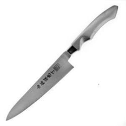 All Stainless Ultra-Chef Utility Knife, Damascus Blade, 6in. MNA-ALAM-SC6