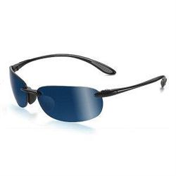 Kickback, Shiny Black, Polarized Offshore Blue 054917263751