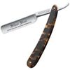 Image 1 : Straight Razor, Tortoise Handle, Carbon Steel, 6/8" 788857023679