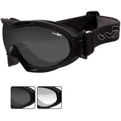 Nerve Goggles, Matte Black Frame, Smoke Gray/Clear Lens 712316068062