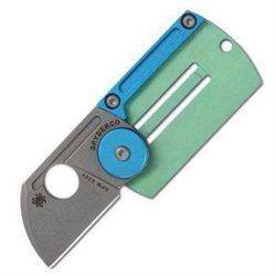 Dog Tag, Aluminum/Titanium Handle, Sheepfoot Plain 716104010066