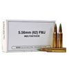Image 1 : Winchester USA 5.56 NATO FMJ Green Tip 62GR FMJ 1000 Rounds-UPC # 020892213371