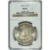 Image 1 : 1882-CC MORGAN DOLLAR NGC MS-63