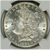 Image 2 : 1883-CC MORGAN DOLLAR NGC MS-65