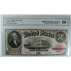Image 1 : 1917 $2 US NOTE (CGA 66 STAR)