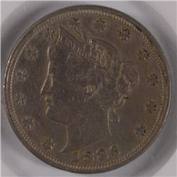 1886 V-NICKEL VF-25 (NICE)