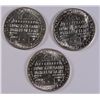 Image 2 : SET OF 1951 (P, D, S) BOOKER T WASHINGTON COMMEN HALF DOLLARS CH BU