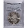 Image 1 : 1883-CC MORGAN DOLLAR PCGS MS-64