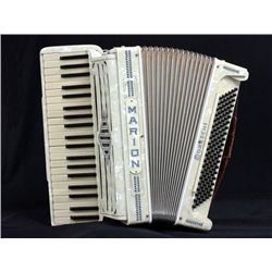 Moreschi jeweled faux abalone accordion