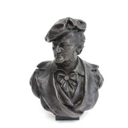 Bronze bust Richard Wagner, Austria