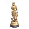Image 1 : Spelter gold painted figure