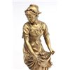 Image 2 : Spelter gold painted figure