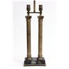 Image 2 : Metal double column lamp