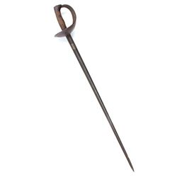 English Sabre #24909 with coat of arms