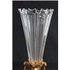 Image 2 : Bronze & crystal Victorian vase