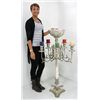 Image 1 : Standing candelabra with font