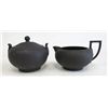 Image 2 : Wedgewood Basalt sugar & creamer
