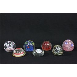 Group of 7 paper weights