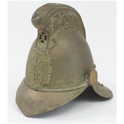 English brass "Fire Chief Helmet"