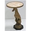 Image 1 : Greyhound side table with marble top
