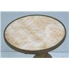 Image 4 : Greyhound side table with marble top