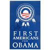 Image 1 : Barack Obama Signed Indian Tribe Poster