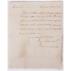 John Marshall :1st Chief Justice