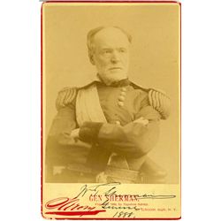 William T. Sherman Signed Photo