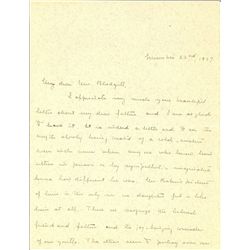 Jessie Woodward Sayre (Woodrow Wislon)
