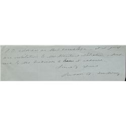 Susan B. Anthony