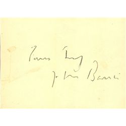 J. M. Barrie