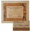 Image 1 : Signed Certificate for Heroism Rescue for the Akron search and Air Ship AJ3, ( By Lindbergh, Rickenb