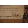 Image 2 : Signed Certificate for Heroism Rescue for the Akron search and Air Ship AJ3, ( By Lindbergh, Rickenb