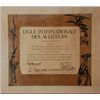 Image 4 : Signed Certificate for Heroism Rescue for the Akron search and Air Ship AJ3, ( By Lindbergh, Rickenb