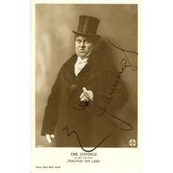 Emil Jannings Signed Photo's