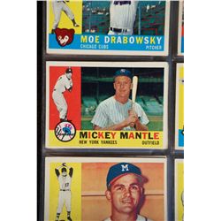 1960 Topps Baseball Complete Collection