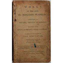 Works of the Late Dr. Benjamin Franklin