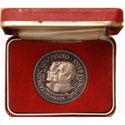 POLAND 1967 Silver Medal Government in Exile