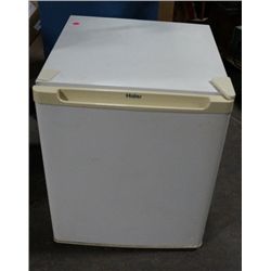 Small white refrigerator, works great.