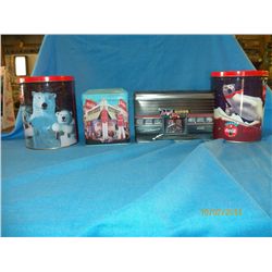4-Coke Collector Tins