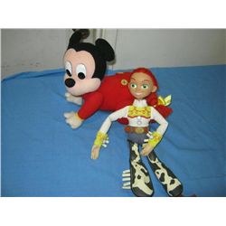 Crawling Baby Mickey Mouse & Jesse