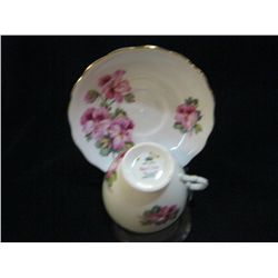 5 Bone China Cups & Saucers