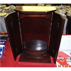 Vintage Table Top Light Up Display Cabinet.