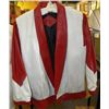 Image 1 : Red & White Ladies Leather Jacket