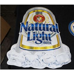 Anheuser Busch Natural Light Beer Tin