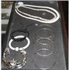 Image 1 : Assorted Necklaces, Bracelets and Watch,